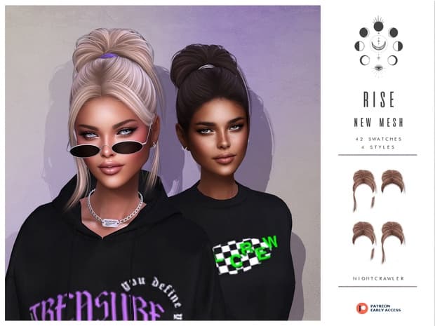 Прическа Rise Hair